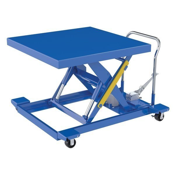 CART SCISSOR LOW PROFILE FOOT PUMP 42X42 2000#, Vestil, Mfr#: CART-LP-2000-4242-FP